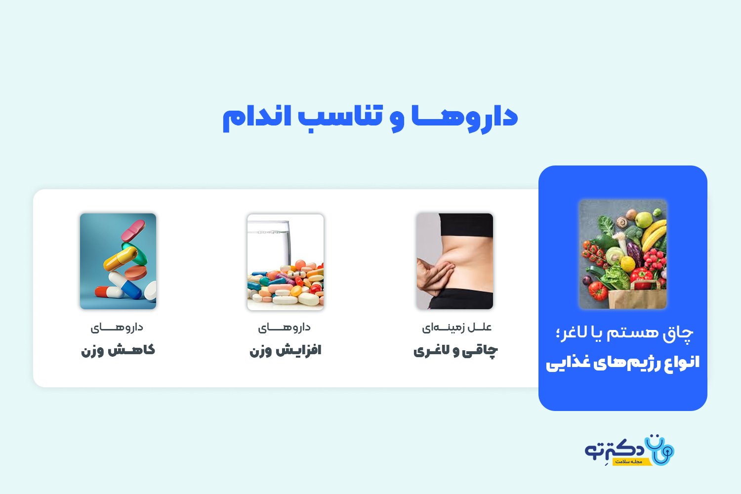 چاق هستم یا لاغر؟