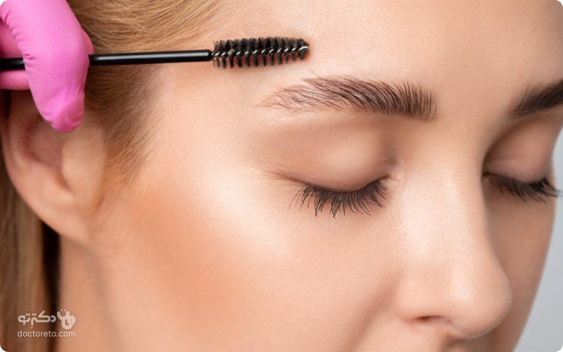 صابون ابرو، روشی برای داشتن ابروهای نچرال و زیبا است.