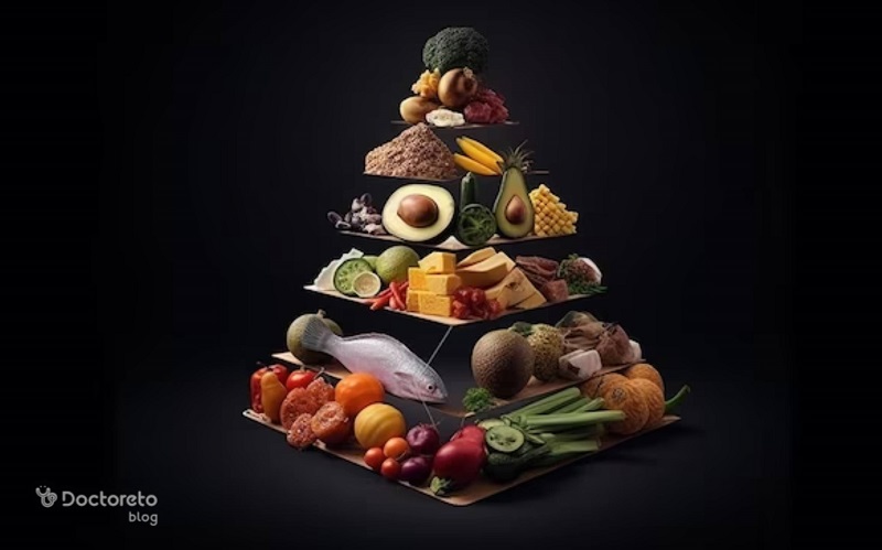 هرم غذایی رژیم کتوژنیک